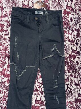 DARK GREEN Lift your booty Jeans